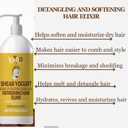 Complete Hair Growth Kit: Shear Yoghurt Collection