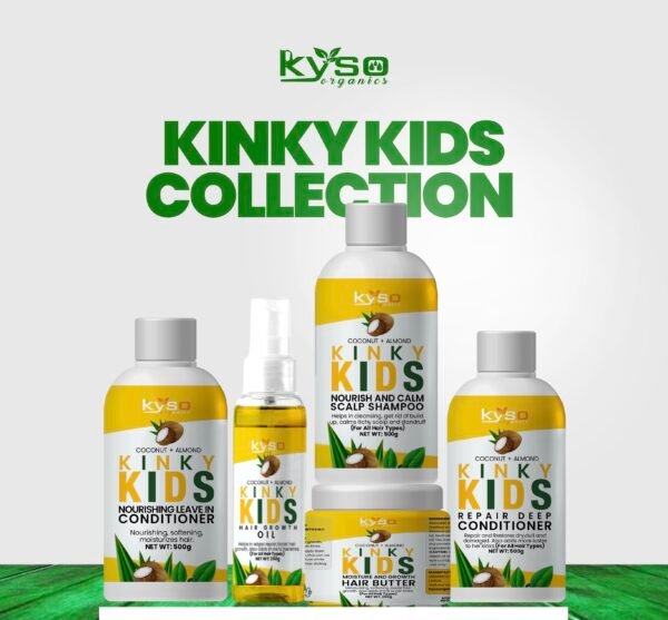 Kinky Kids Hair Growth Set (Mini Set)