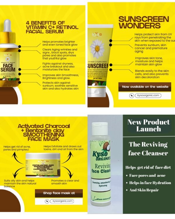 Smooth and glow face combo